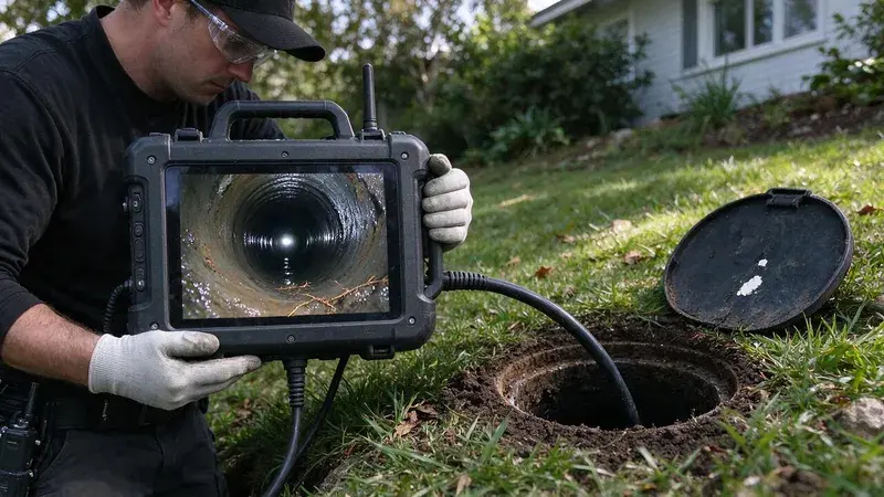 Why a Sewer Camera Inspection Belongs on Every Alaska Home Inspection