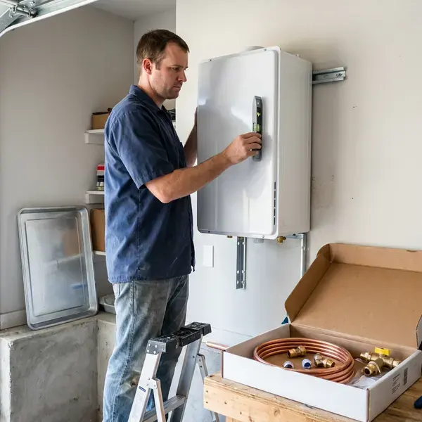Professional electric tankless water heater installation, Anchorage, AK