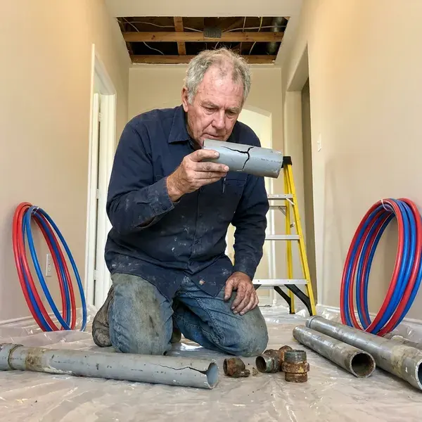 Local pipe replacement by CKN Plumbing, Anchorage, AK