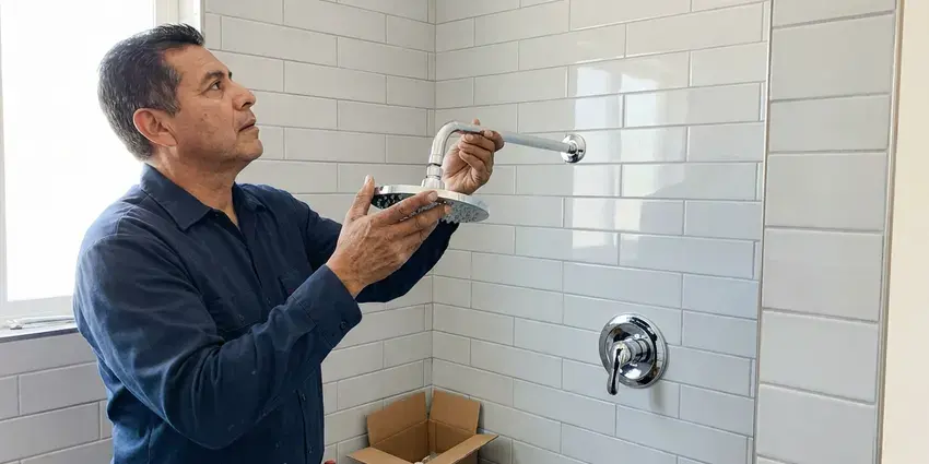 CKN Plumbing technician providing urinal installation in Anchorage