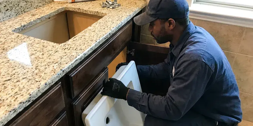 CKN Plumbing technician providing shower replacement in Anchorage