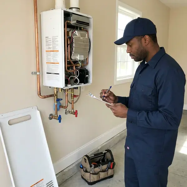 Local tankless water heater repair by CKN Plumbing, Anchorage, AK