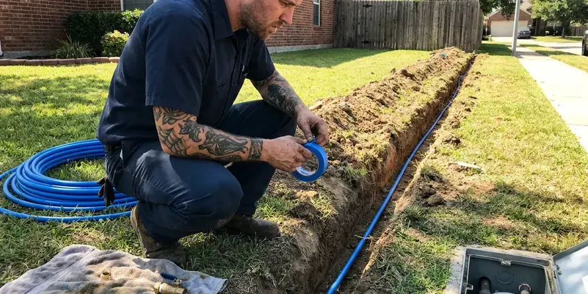 Water Line Installation in Anchorage